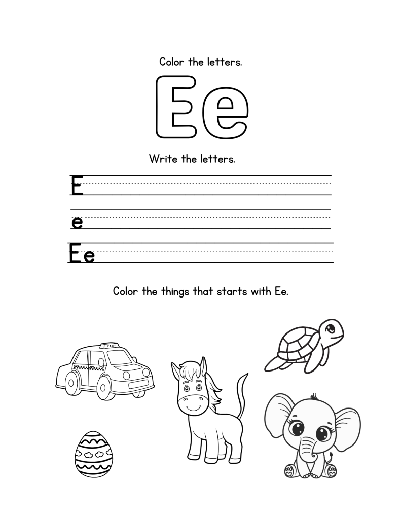 Free Alphabet Printables for Toddlers