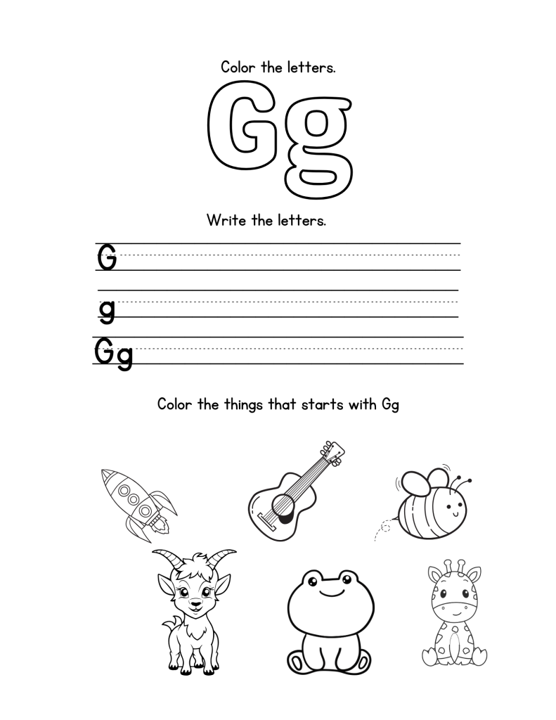 Free Alphabet Printables for Toddlers