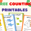 Free Counting Printables for Toddlers